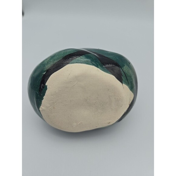 Latin American Folk Art Clay Pottery Woman Figurine Shaker Hand Painted - Picture 5 of 10